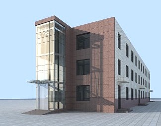 现代建筑3D模型下载