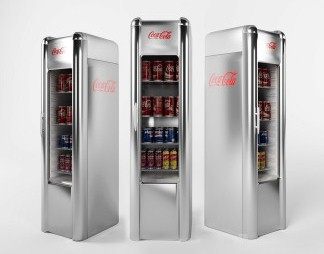 现代冰柜3D模型下载