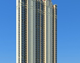 欧式住宅楼3D模型下载