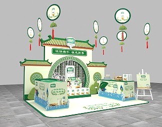 现代地堆3D模型下载