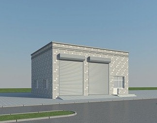 现代建筑3D模型下载