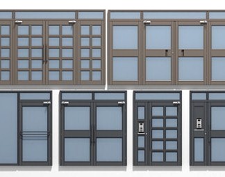 现代双开门3D模型下载