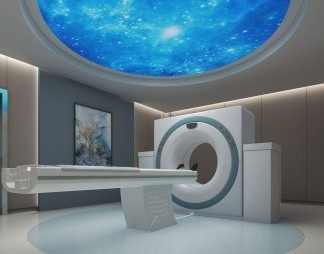 现代医院3D模型下载