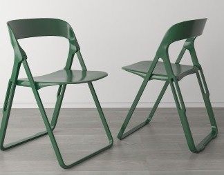 北欧餐椅3D模型下载