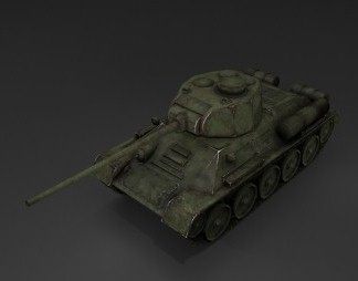 现代坦克3D模型下载