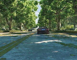 现代道路3D模型下载