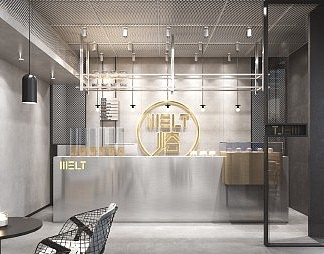 工业LOFT前台3D模型下载