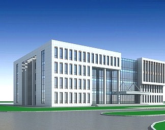 现代建筑3D模型下载