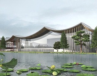 现代建筑3D模型下载