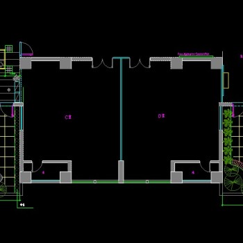 高档办公楼休闲区域环境设计图