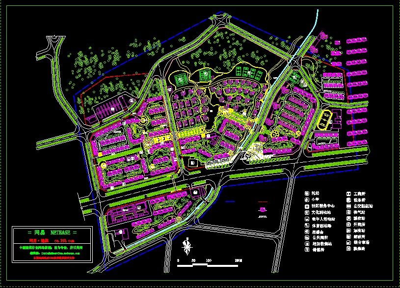 上海新城小区规划图