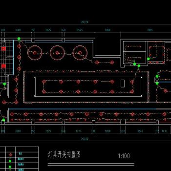 现代火锅店施工图CAD图纸，火锅店CAD设计图下载