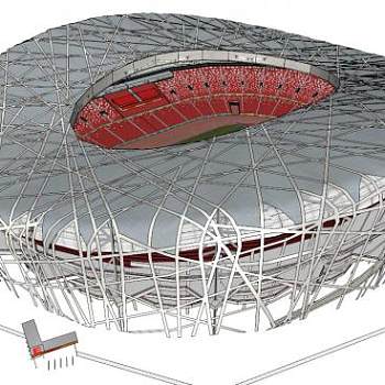 公共建筑su模型下载_sketchup草图大师SKP模型