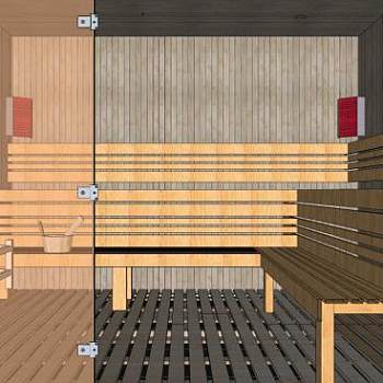 汗蒸房su模型下载_sketchup草图大师SKP模型