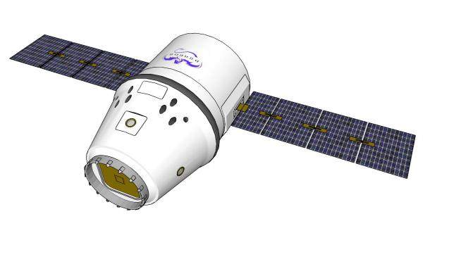 无人卫星人造卫星的SKP模型设计_su模型下载 草图大师模型_SKP模型