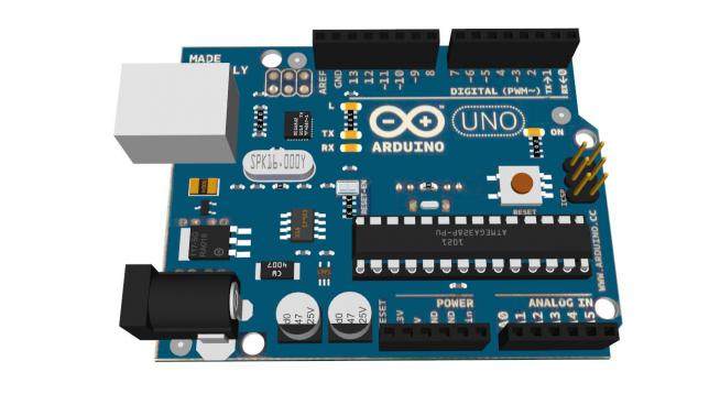 Arduino UNO微控制器模型_su模型下载 草图大师模型_SKP模型