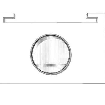 新中式白色景墙SU模型下载_sketchup草图大师SKP模型