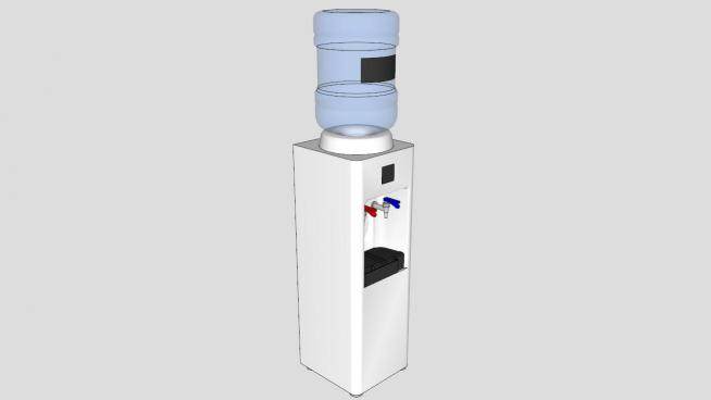 饮水机的SKP模型设计_su模型下载 草图大师模型_SKP模型