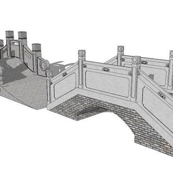 桥sketchup模型下载_sketchup草图大师SKP模型