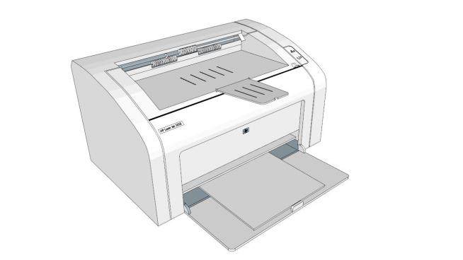 打印机sketchup模型下载_sketchup草图大师SKP模型