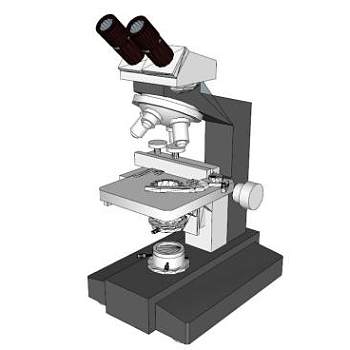 显微镜sketchup模型下载_sketchup草图大师SKP模型