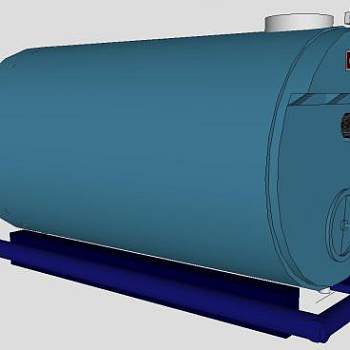 锅炉模型_su模型下载 草图大师模型_SKP模型