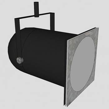 照明灯灯光设备的SKP模型素材_su模型下载 草图大师模型_SKP模型