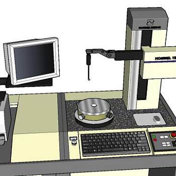 霍梅尔特斯达自动化测量系统模型_su模型下载 草图大师模型_SKP模型