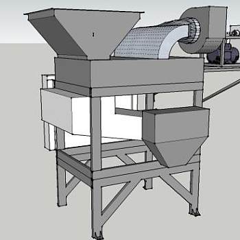 筛分机模型_su模型下载 草图大师模型_SKP模型