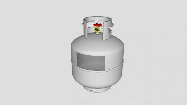 煤气罐燃气的SKP模型_su模型下载 草图大师模型_SKP模型