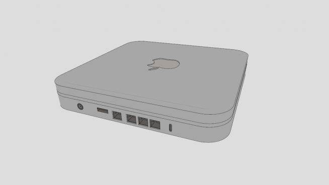 苹果手机充电宝的SU模型_su模型下载 草图大师模型_SKP模型