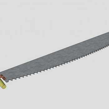 手工锯子的SU模型_su模型下载 草图大师模型_SKP模型