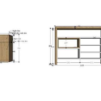 现代简约欧式鞋柜SU模型下载_sketchup草图大师SKP模型