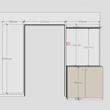 入户鞋柜SU模型下载_sketchup草图大师SKP模型