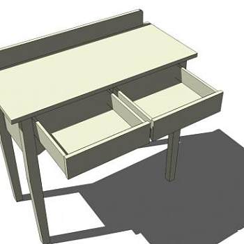 简约餐具柜SU模型下载_sketchup草图大师SKP模型