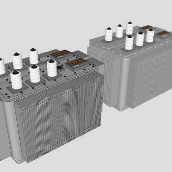 变压器的SU模型设计_su模型下载 草图大师模型_SKP模型