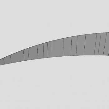 MVHS反射点雕塑SU模型下载_sketchup草图大师SKP模型