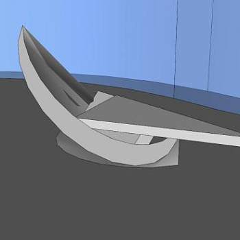 虚拟雕塑廊SU模型下载_sketchup草图大师SKP模型