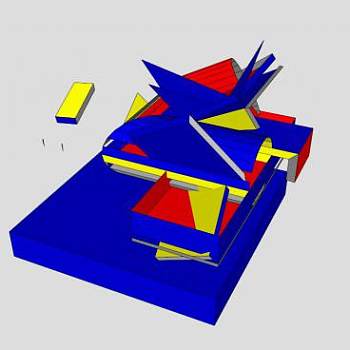 园林景观雕塑SU模型下载_sketchup草图大师SKP模型