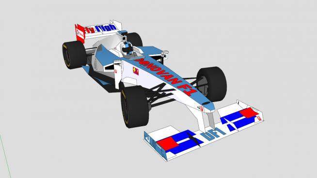 F1方程式赛车SU模型_su模型下载 草图大师模型_SKP模型