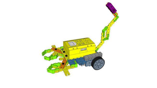 天蝎玩具足球机器人SU模型下载_sketchup草图大师SKP模型