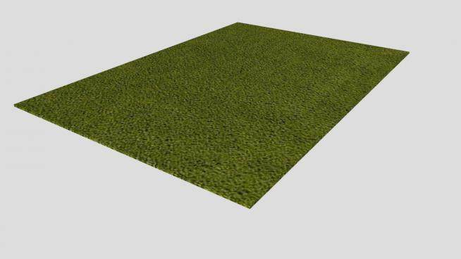绿色地毯SU模型下载_sketchup草图大师SKP模型