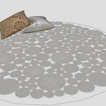 皮革地毯SU模型下载_sketchup草图大师SKP模型