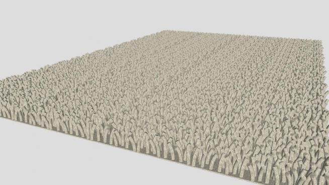 3D合成纤维地毯SU模型下载_sketchup草图大师SKP模型