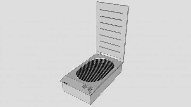 厨房器具烤炉SU模型下载_sketchup草图大师SKP模型