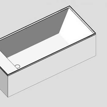 浴室温泉浴缸SU模型下载_sketchup草图大师SKP模型