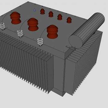 实用的变压器SU模型设计_su模型下载 草图大师模型_SKP模型