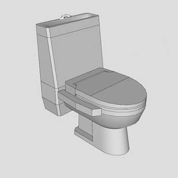 和式厕所马桶SU模型下载_sketchup草图大师SKP模型