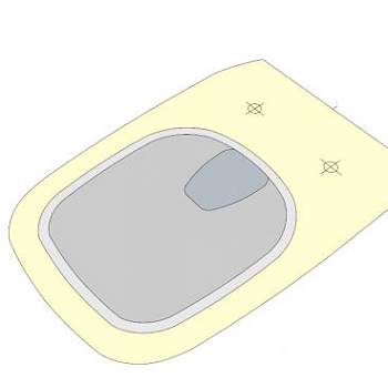 抽水马桶便器SU模型下载_sketchup草图大师SKP模型