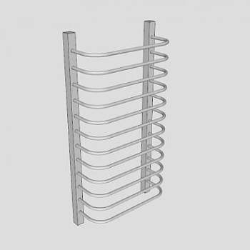 浴室散热器支架SU模型下载_sketchup草图大师SKP模型